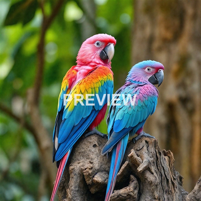 pink-parrot-and-blue-parrot-on-a-tree-trunk-in-thaila (7)_250319021846_Filename Text 2_02939_Filename Text 3_result